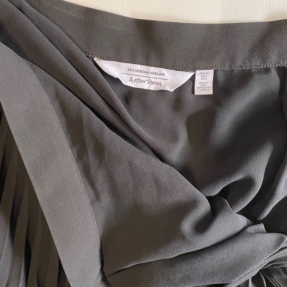 EUC & Other Stories Pleated See-through Midi Skirt - Picture 13 of 14